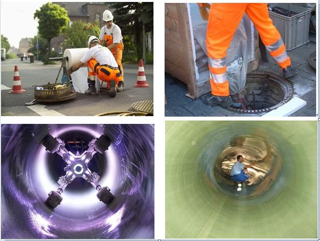 老城镇管道光固化修复