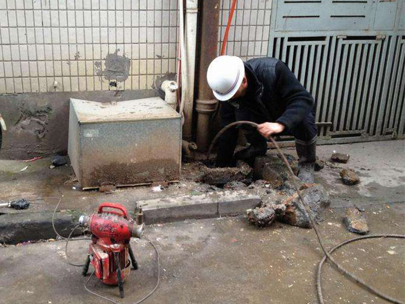 老城镇疏通下水道-洗菜池疏通